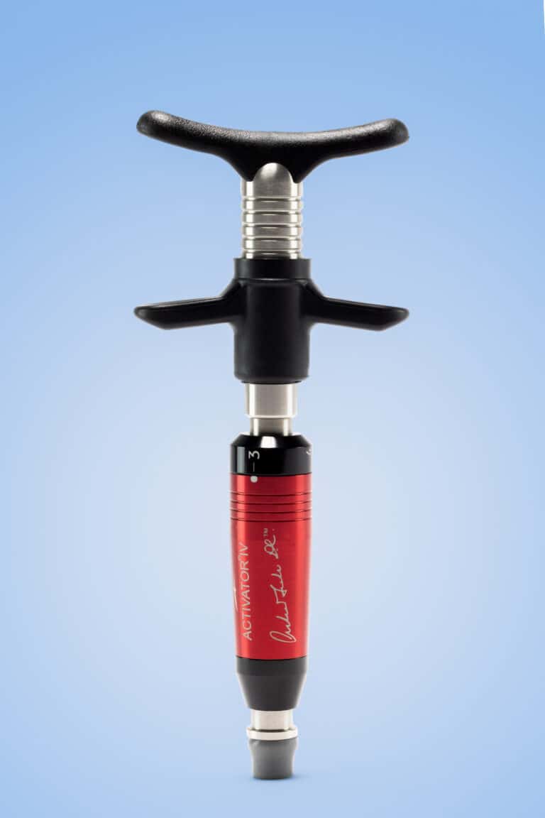 Chiropractic Tools Activator IV EZ Grip Activator Methods