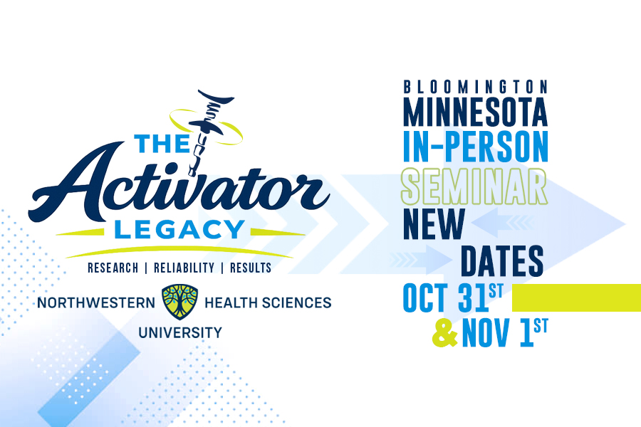 Activator Methods Seminar – Minneapolis (Oct 31–Nov 1) 2 Minneapolis Activator Seminar